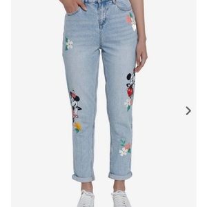 Mickey and Minnie mom jeans